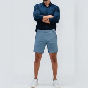 Ministry Of Supply Men's Fusion Terry Short Lunar Blue XXL NWT